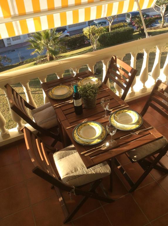 Balkon lub taras w obiekcie Residentie Montesol