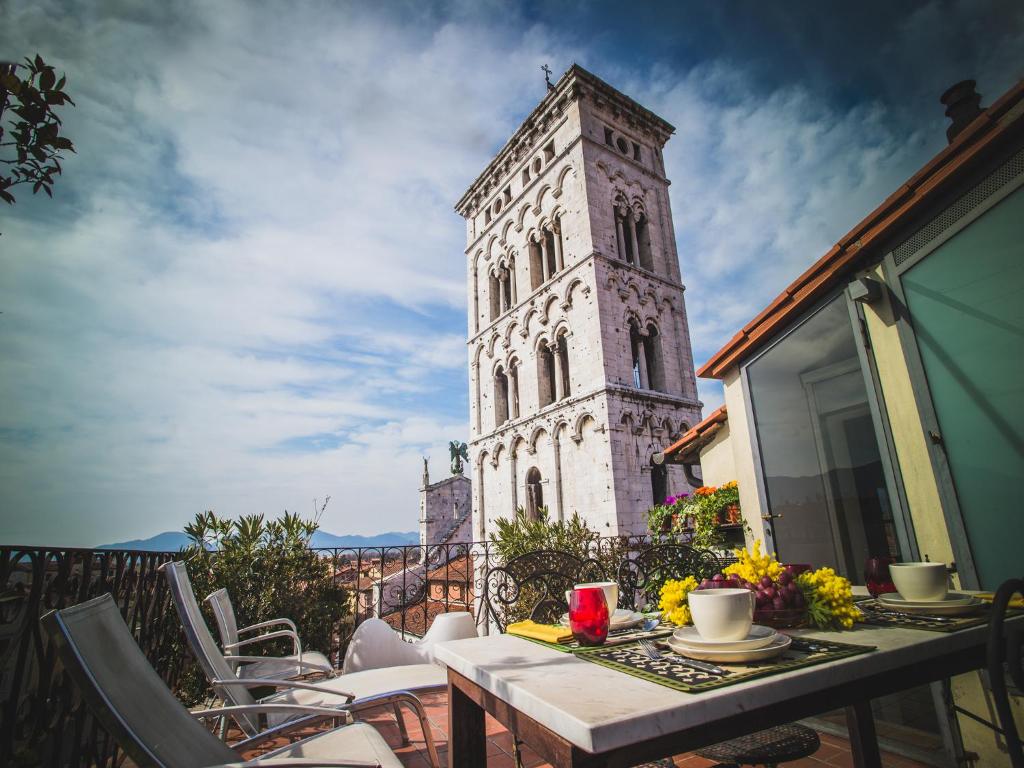 Balkón nebo terasa v ubytování Palazzo Rocchi - Residenza D'Epoca