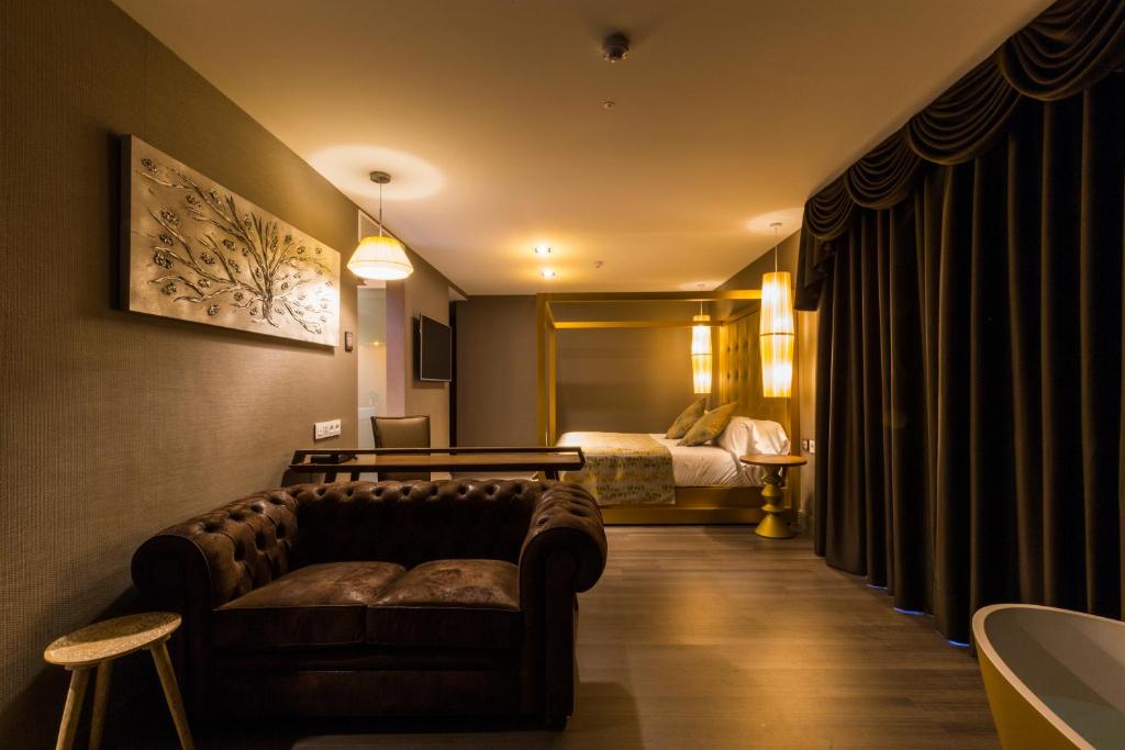 Posezení v ubytování Sant Jordi Boutique Hotel