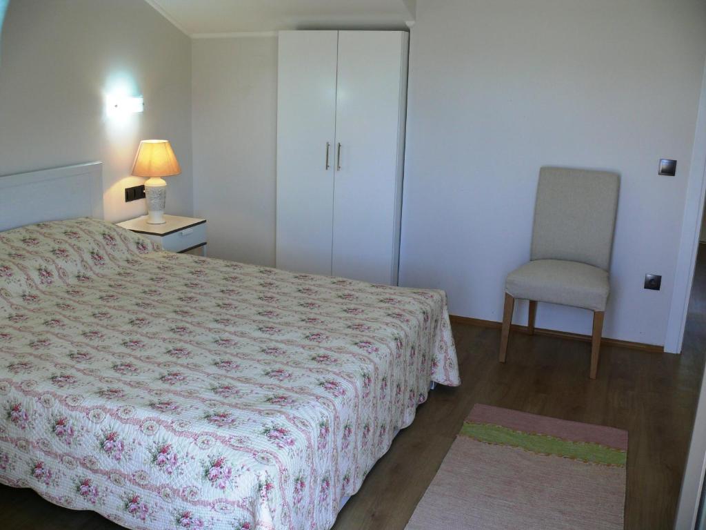 Postel nebo postele na pokoji v ubytování Gocek Riviera Apart