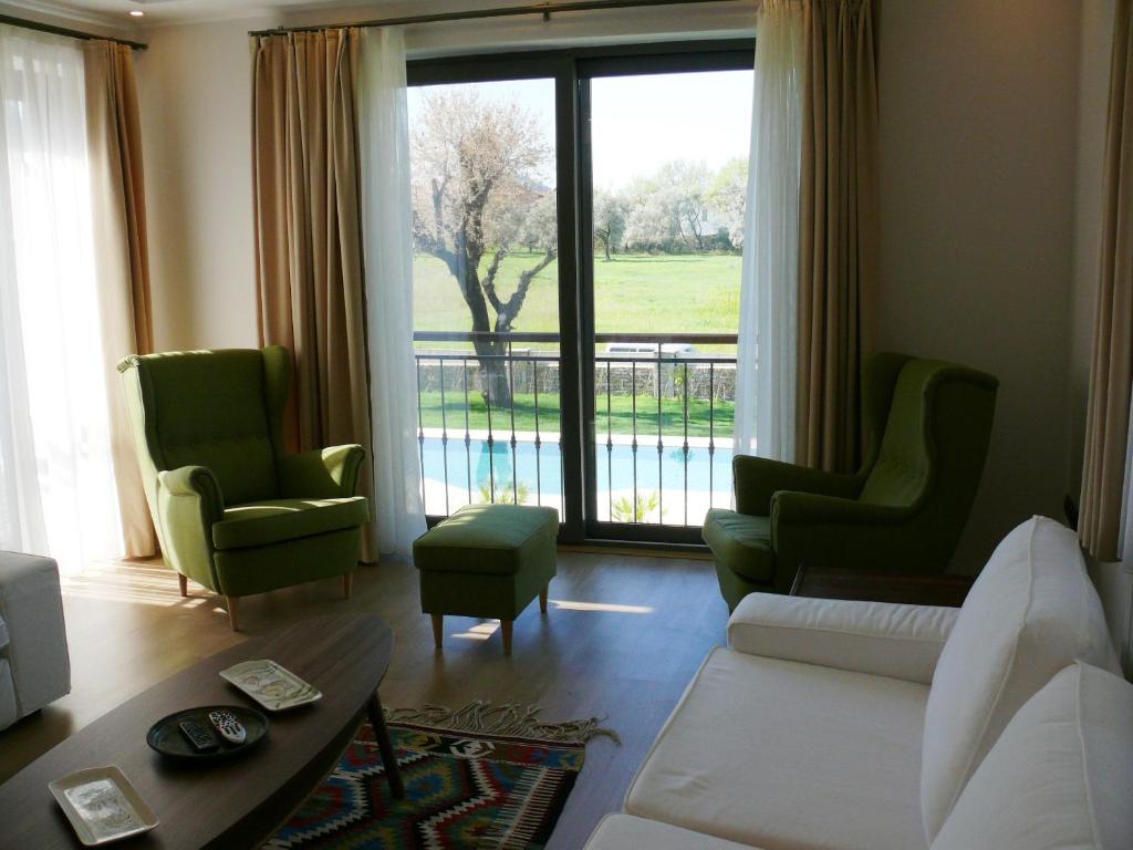 Posezení v ubytování Gocek Riviera Apart