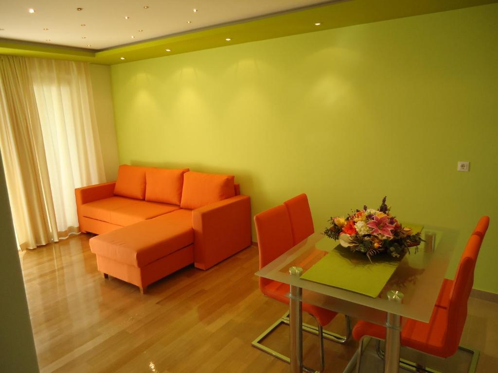 Posezení v ubytování Villa Grgo Apartments