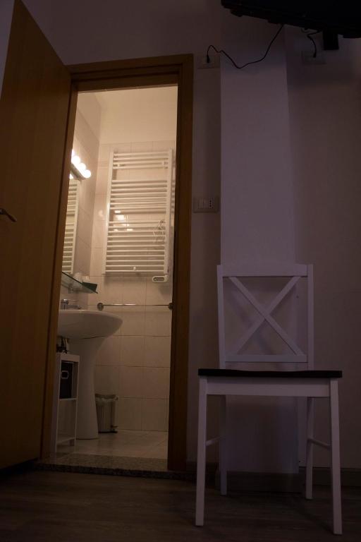 Koupelna v ubytování Albergo Felice