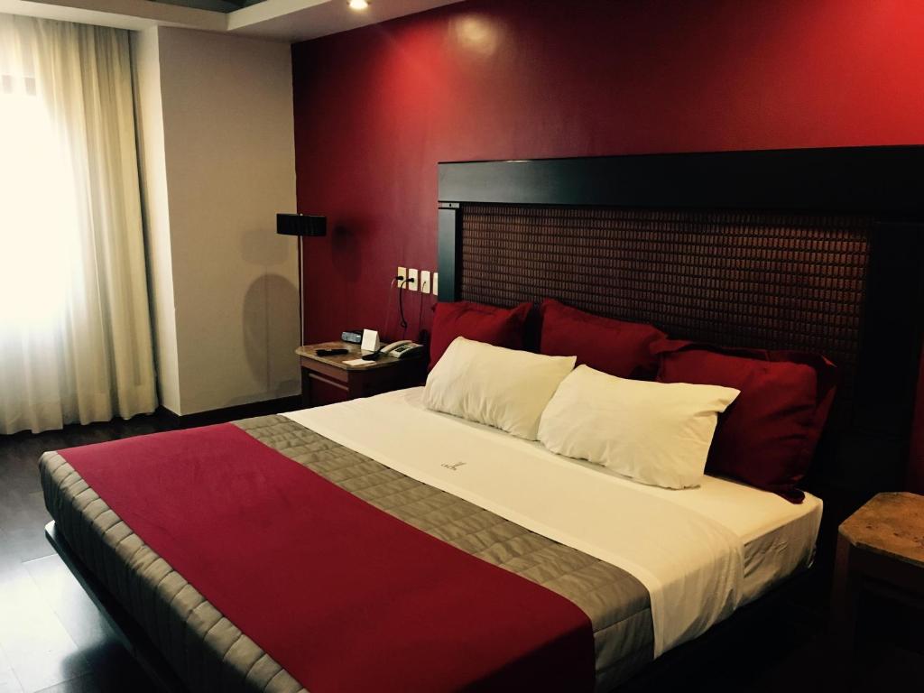 Postel nebo postele na pokoji v ubytování Hotel Celta