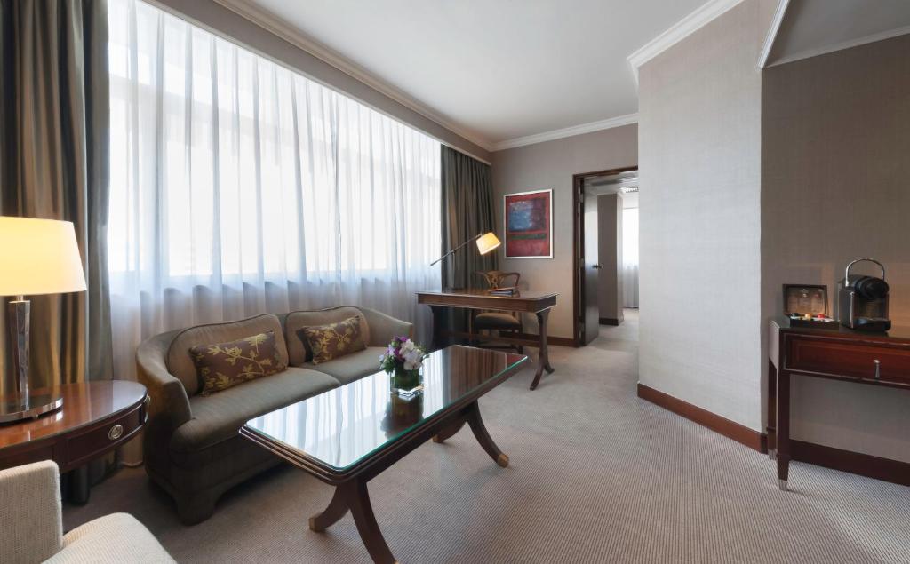 Posezení v ubytování Marco Polo Hongkong Hotel