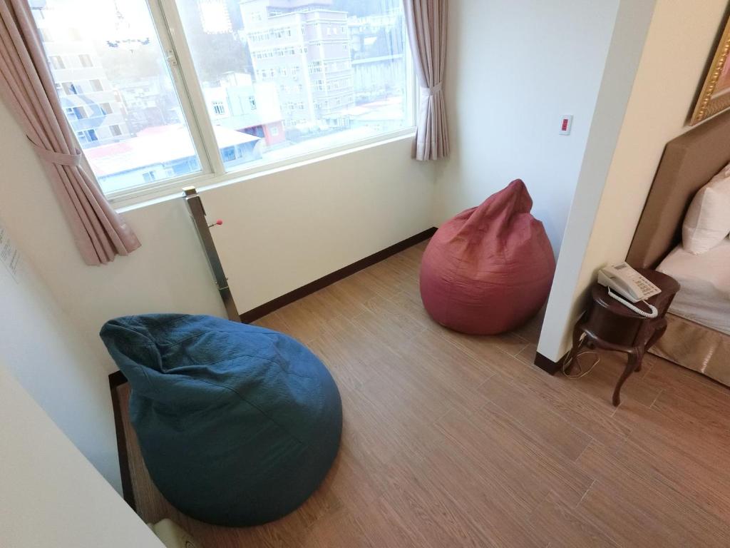 Posezení v ubytování Long Zhi Yue Hotel