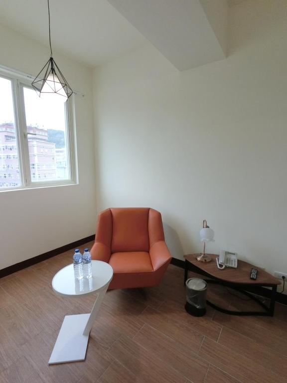 Posezení v ubytování Long Zhi Yue Hotel