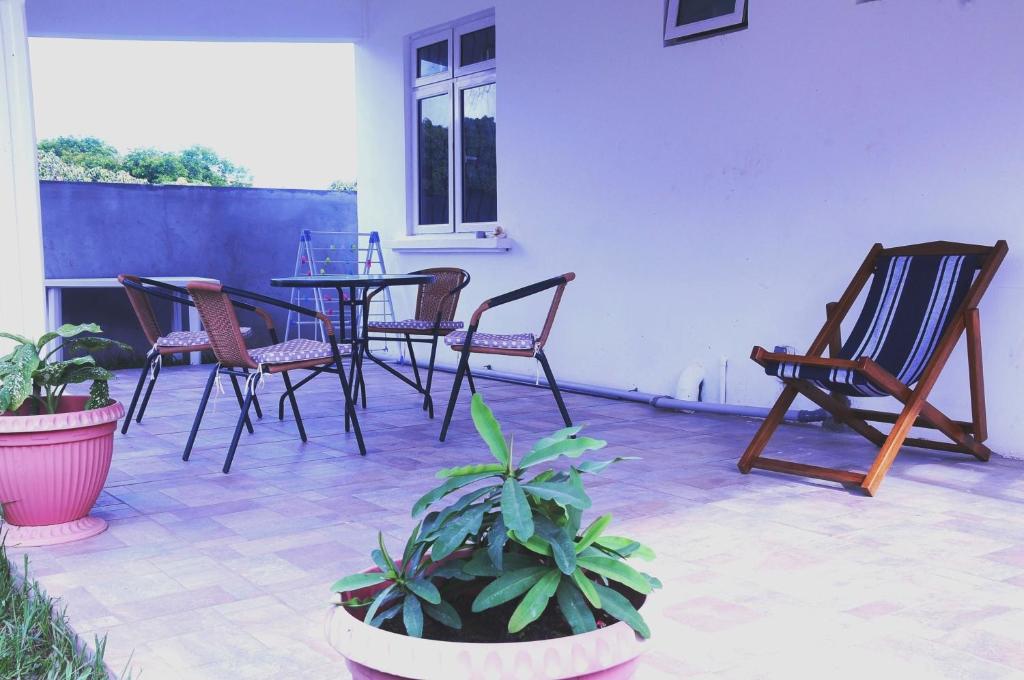 Patio nebo venkovní prostory v ubytování Le Paradisier Guest House