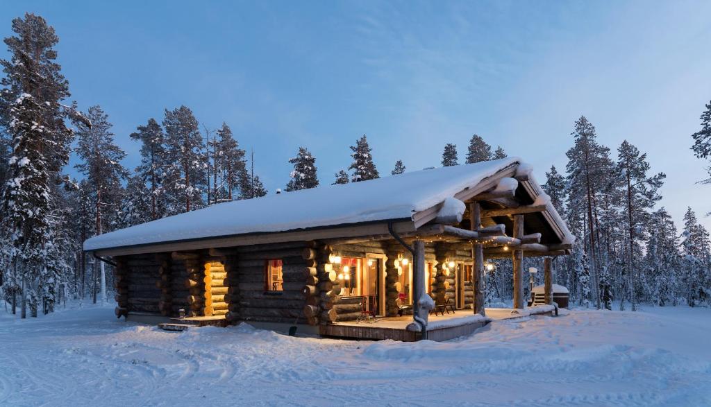 Napapiirin Järvilomat v zimě