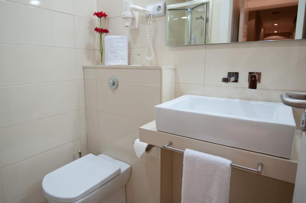 Koupelna v ubytování BacHome Terrace B&B