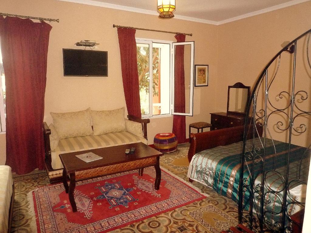 Zona d'estar a Dar Omar Khayam