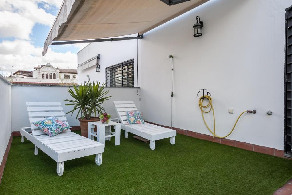 Zahrada ubytování SevillaHome - Marqués de Paradas