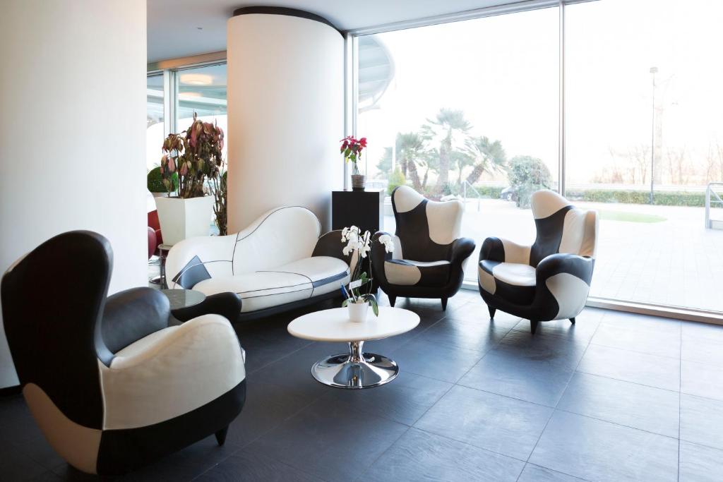 Posezení v ubytování Klass Hotel
