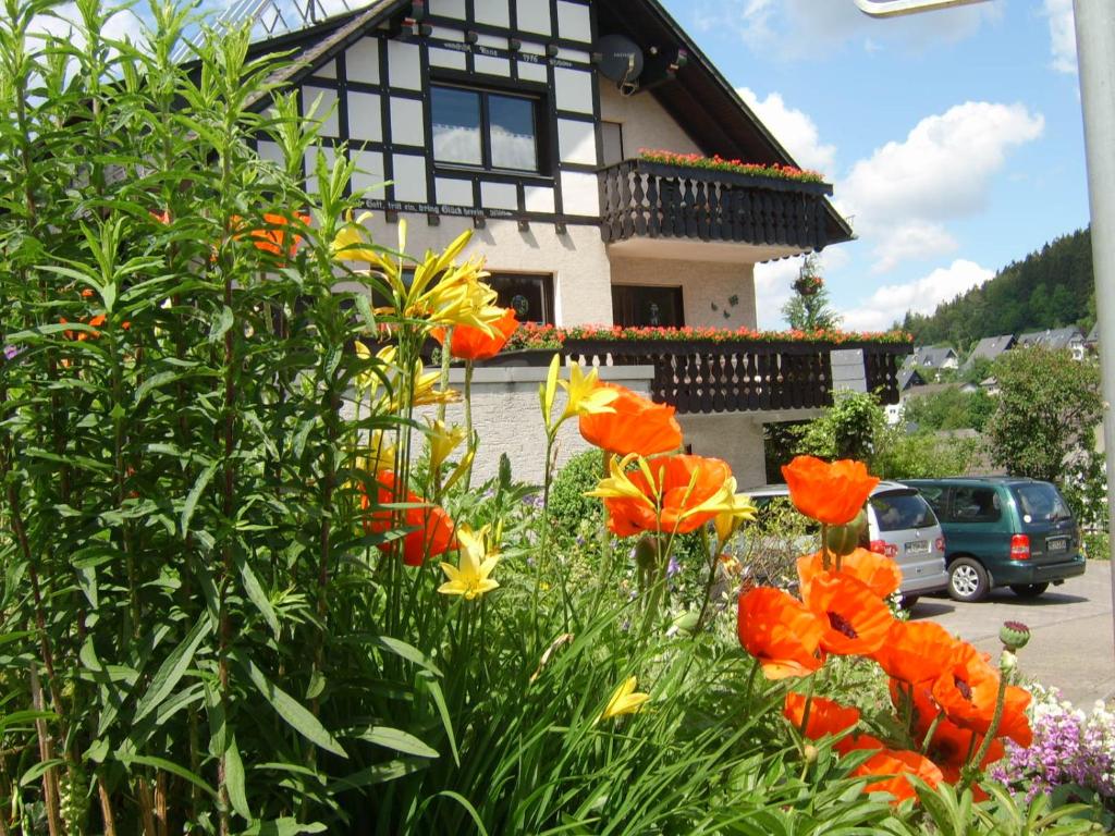 Zahrada ubytování Haus Cristallo