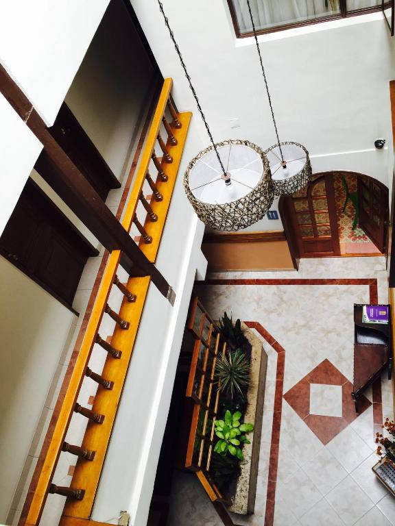 Kuchyň nebo kuchyňský kout v ubytování Hotel Ambala Bogota Colonial