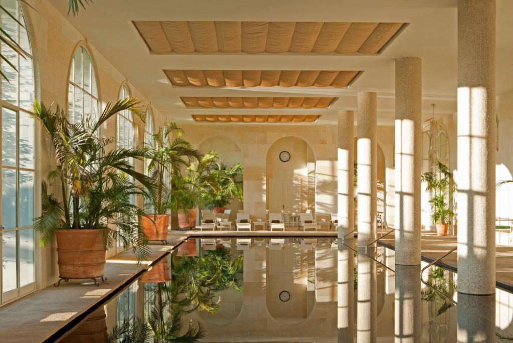 Restaurace v ubytování Finca Cortesin Hotel Golf & Spa