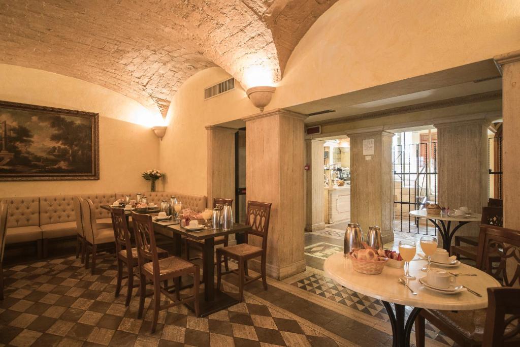Posezení v ubytování Hotel Donatello