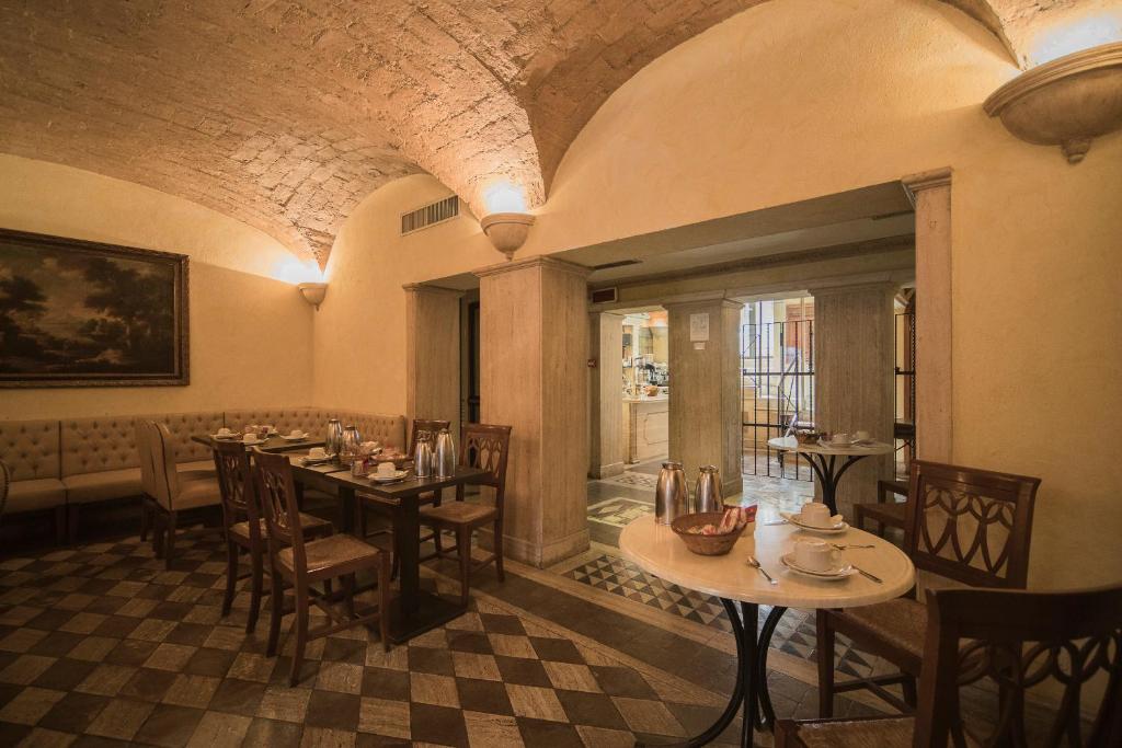 Posezení v ubytování Hotel Donatello