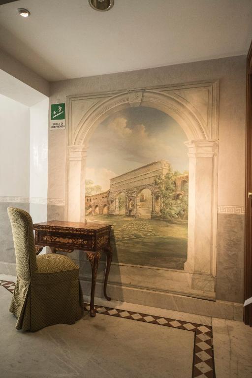 Posezení v ubytování Hotel Donatello