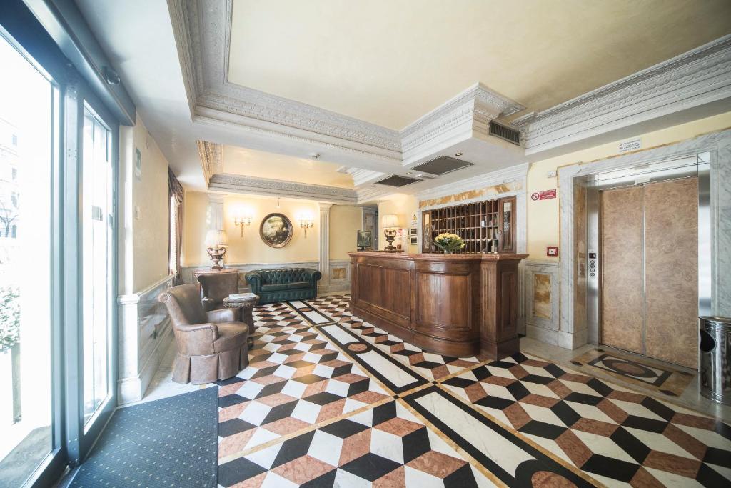 Posezení v ubytování Hotel Donatello