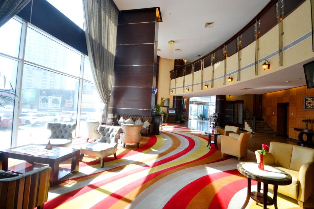 Posezení v ubytování Aryana Hotel