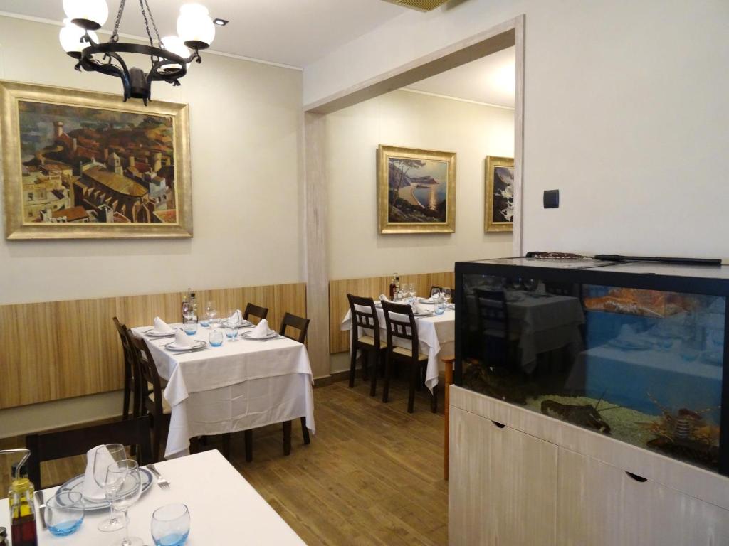 Restaurace v ubytování Hotel Victoria