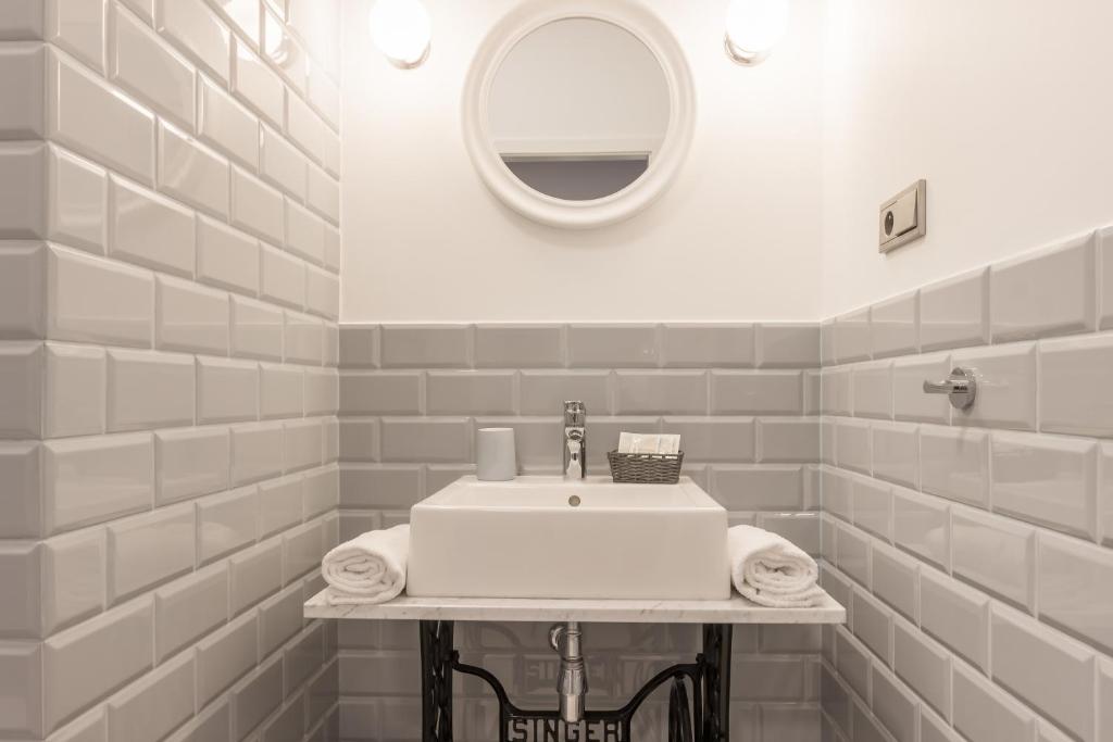 Kúpeľňa v ubytovaní VIU Velvet Apartment