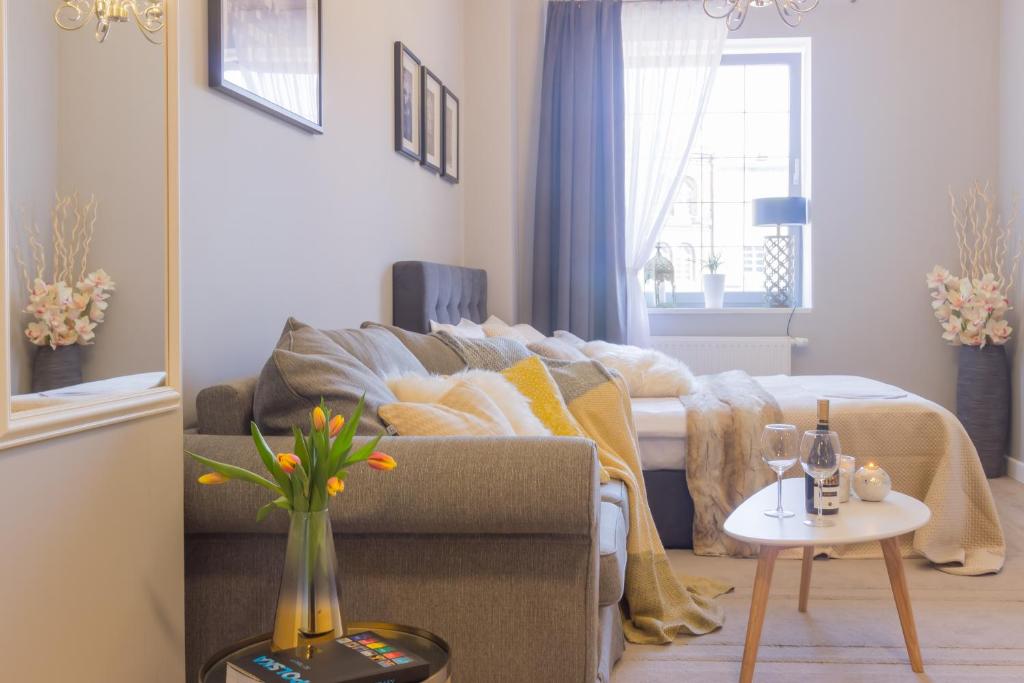 Posedenie v ubytovaní VIU Velvet Apartment