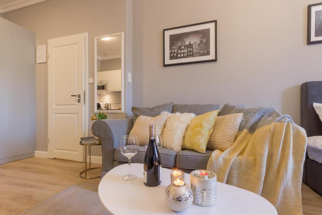 Posedenie v ubytovaní VIU Velvet Apartment