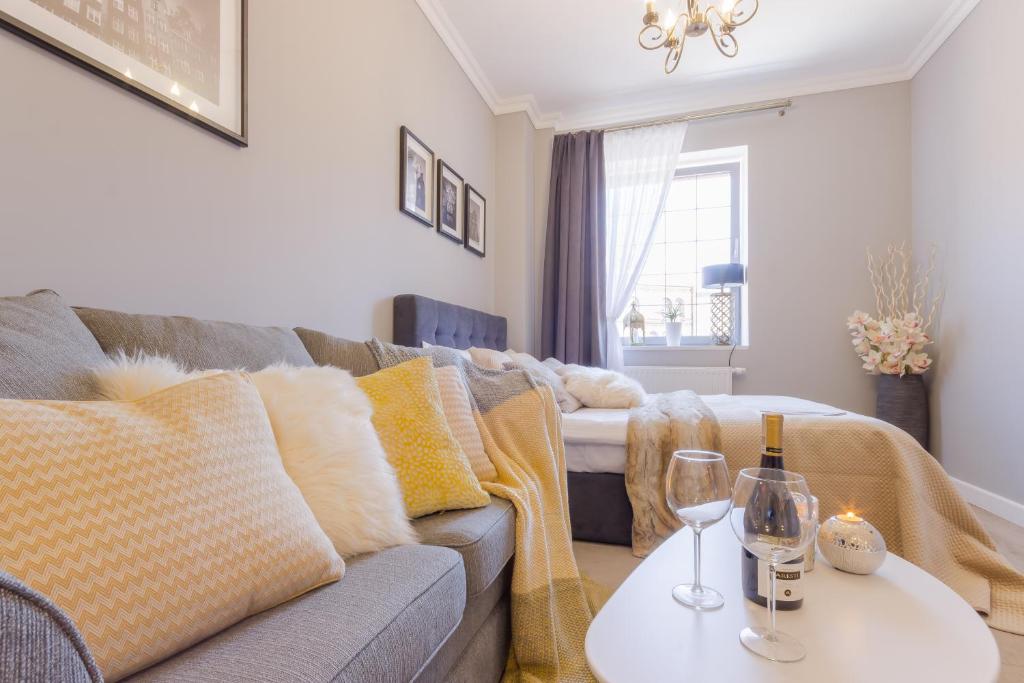 Posedenie v ubytovaní VIU Velvet Apartment