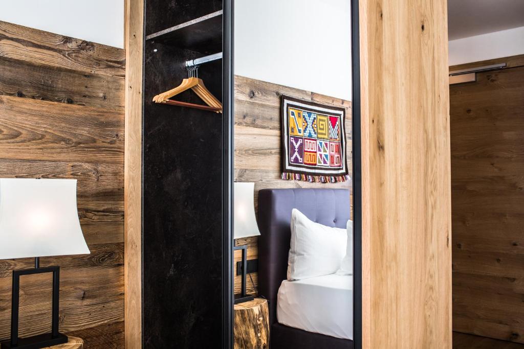 Postel nebo postele na pokoji v ubytování Hotel Andino