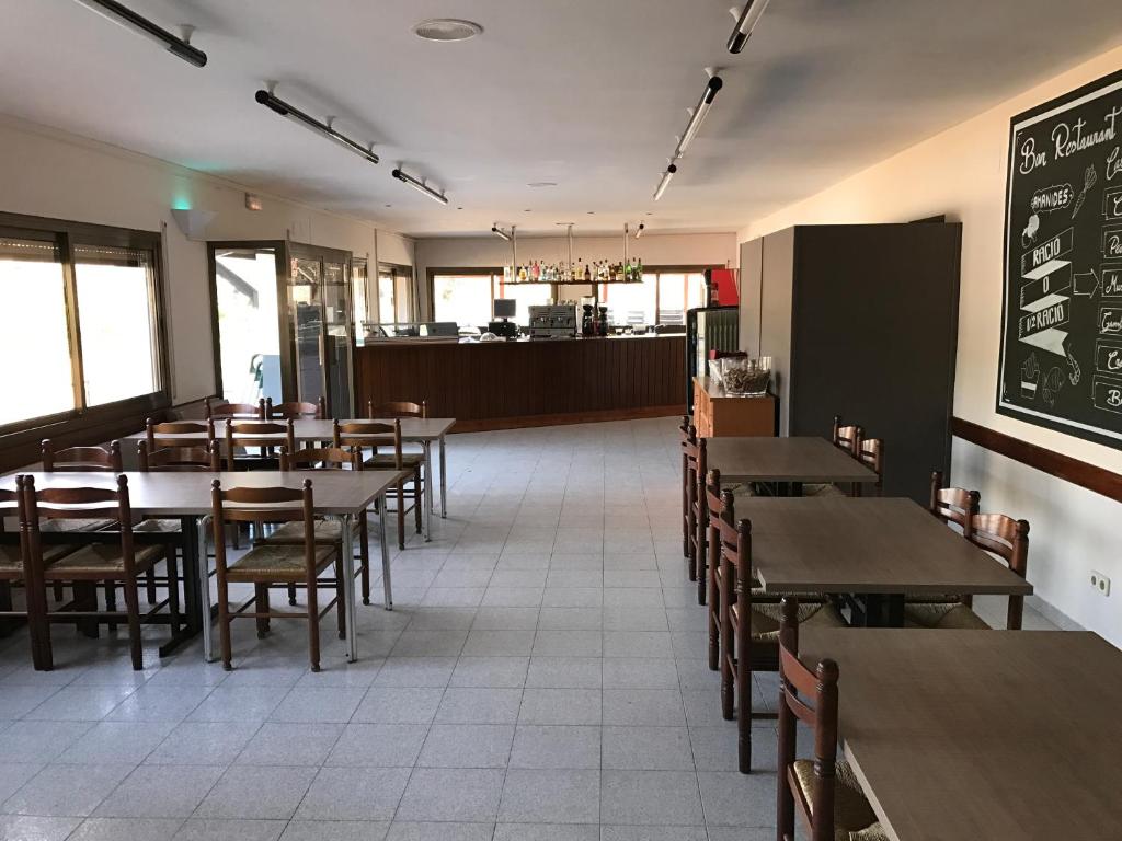 Restaurace v ubytování Camping Castell D'aro