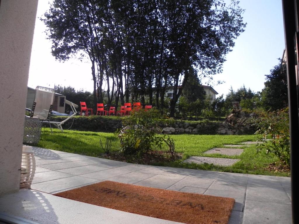 A garden outside Villa Carlotta