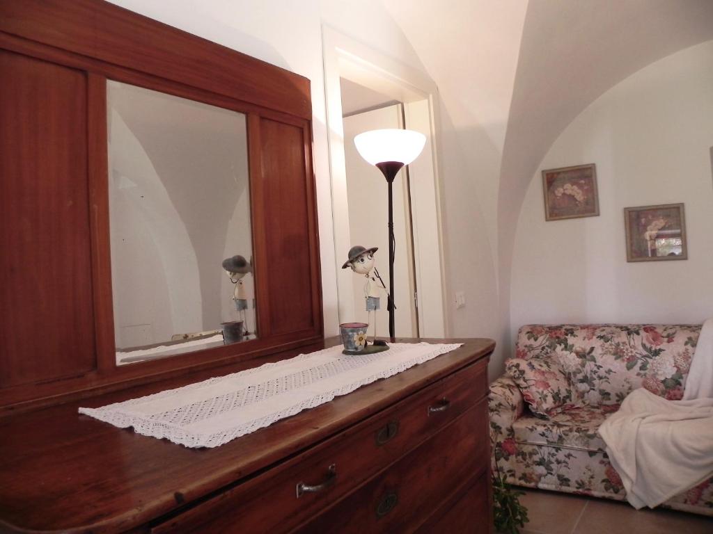 A bed or beds in a room at Villa Carlotta
