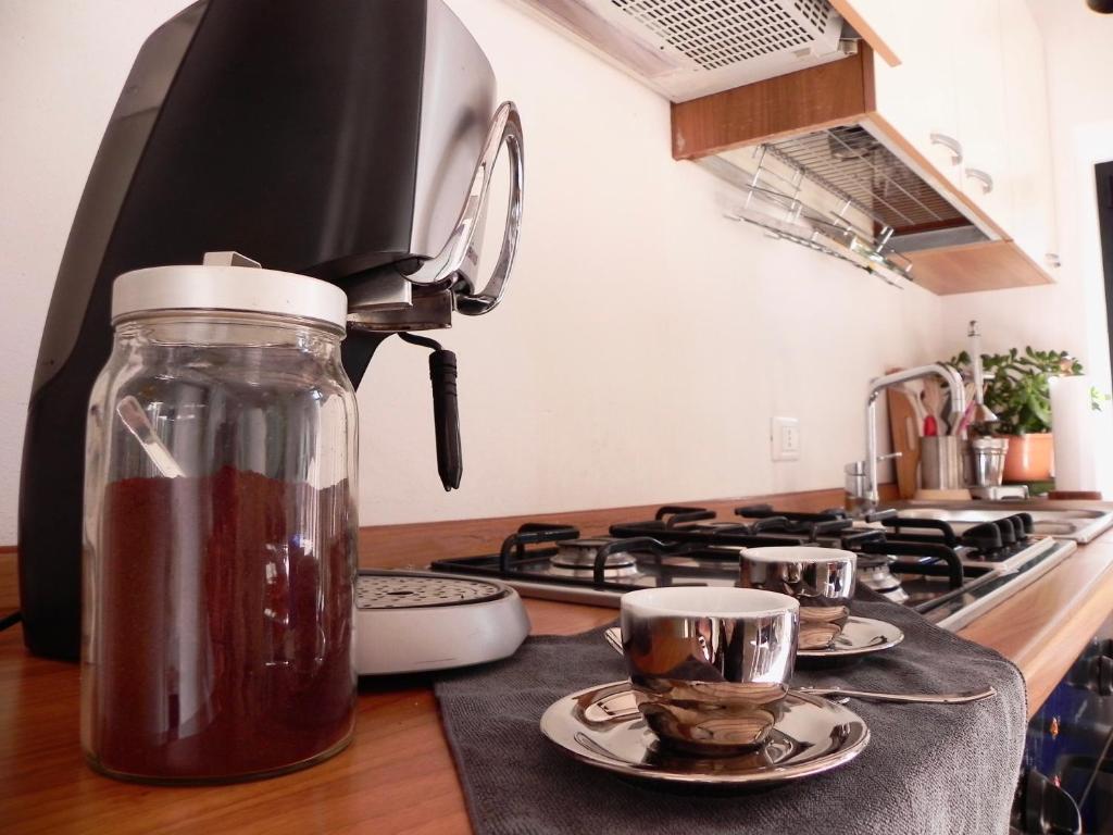 A kitchen or kitchenette at Villa Carlotta