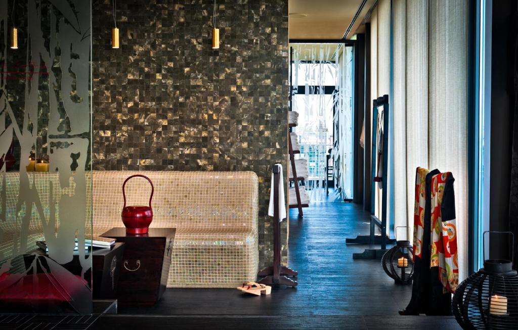 Posezení v ubytování Enterprise Hotel Design & Boutique