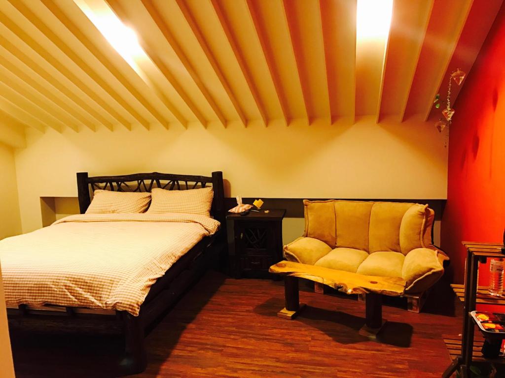 Postel nebo postele na pokoji v ubytování Celine's B&B