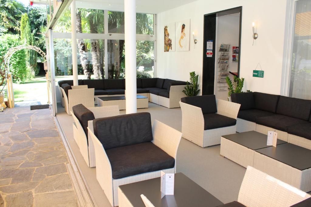 Posezení v ubytování Hotel Luna Garni