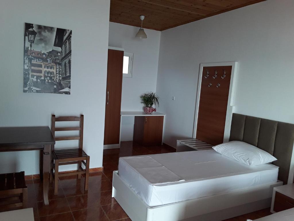 Postel nebo postele na pokoji v ubytování Hotel Riviera