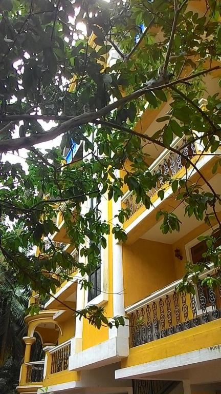 Balkón nebo terasa v ubytování Antonio's Residency Goa