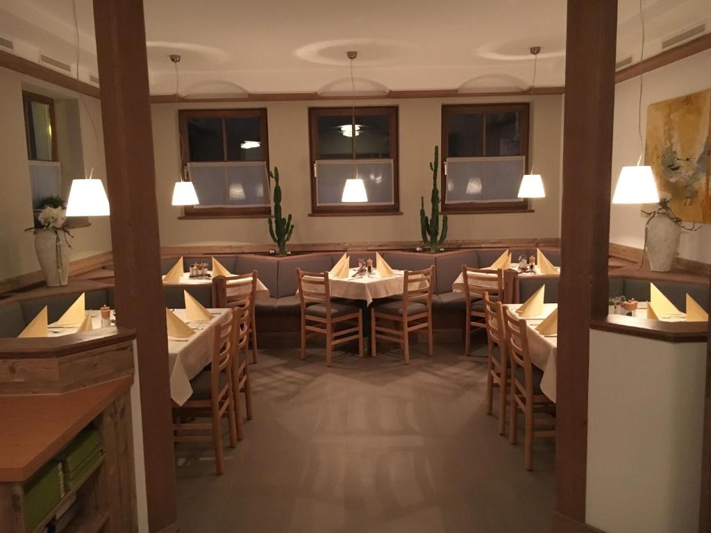 Restaurace v ubytování Gästehaus Brugger