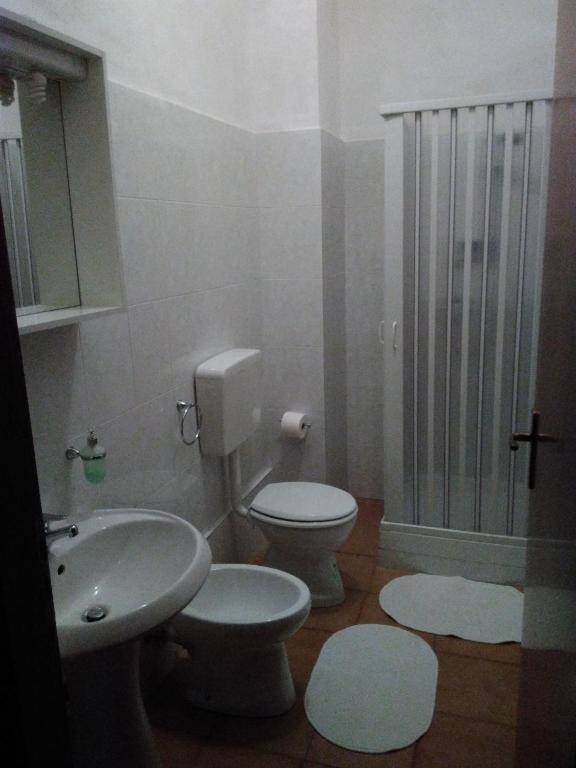 Koupelna v ubytování B&B Tufaro Alberico