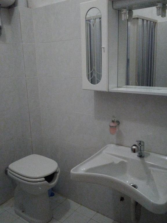 Koupelna v ubytování B&B Tufaro Alberico