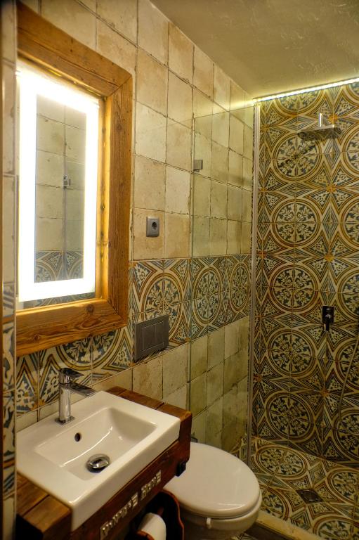 Koupelna v ubytování Vintage Home Vendégház