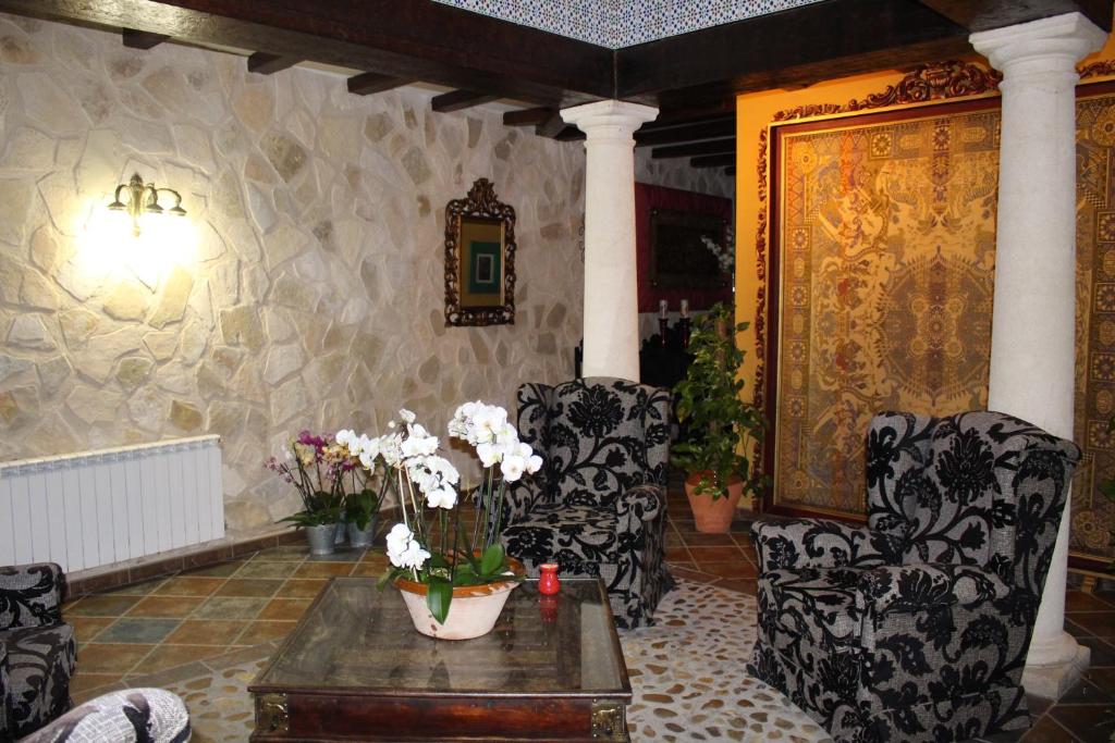 Posezení v ubytování Casa Rural Mendoza