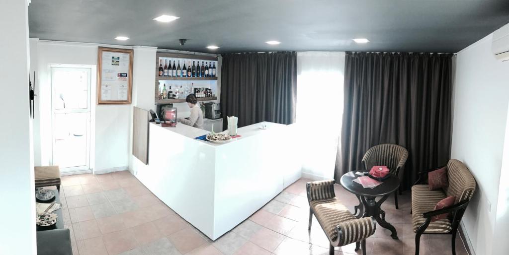 Posezení v ubytování Hotel Mon Caprice