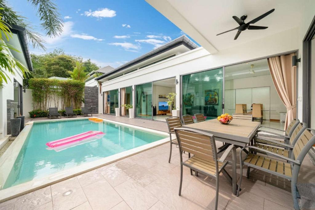 Relax & Enjoy Stay! Elegant 3BR Pool Villa Talosy, Ban Saiyuan (1 ...
