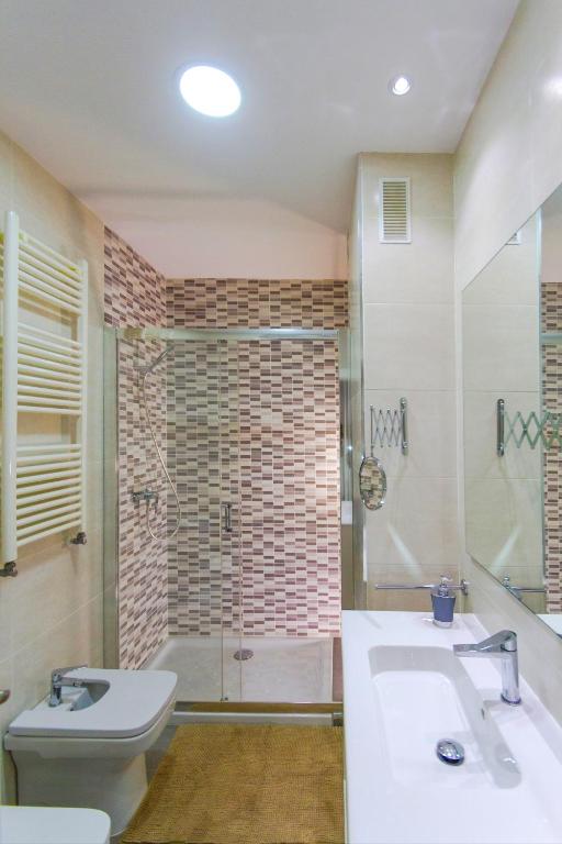 Koupelna v ubytování Apartamento Plazalema