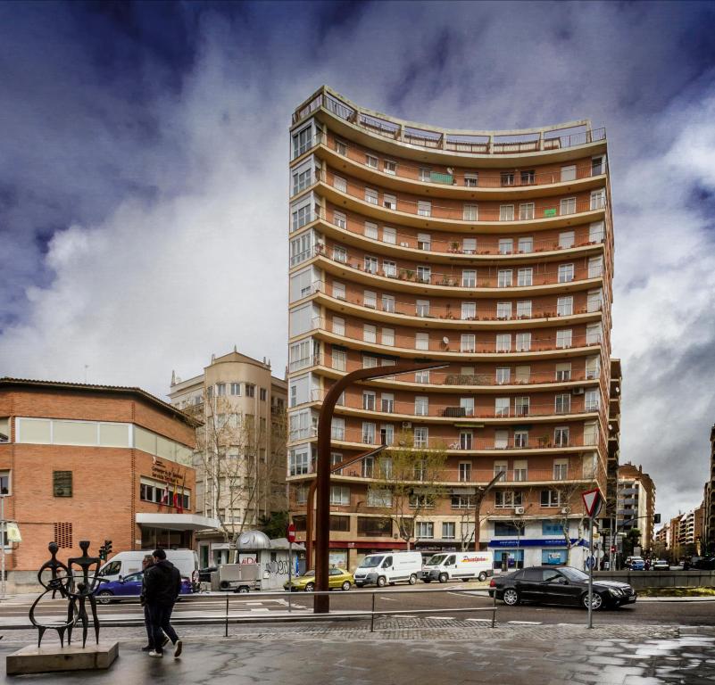 Budova, kde se apartmán nachází