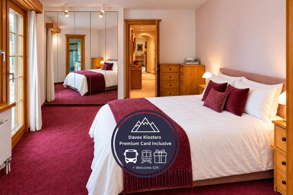 Spacious Alpine Apartment Kirchgassa 1-6 Guests, Klosters Serneus ...